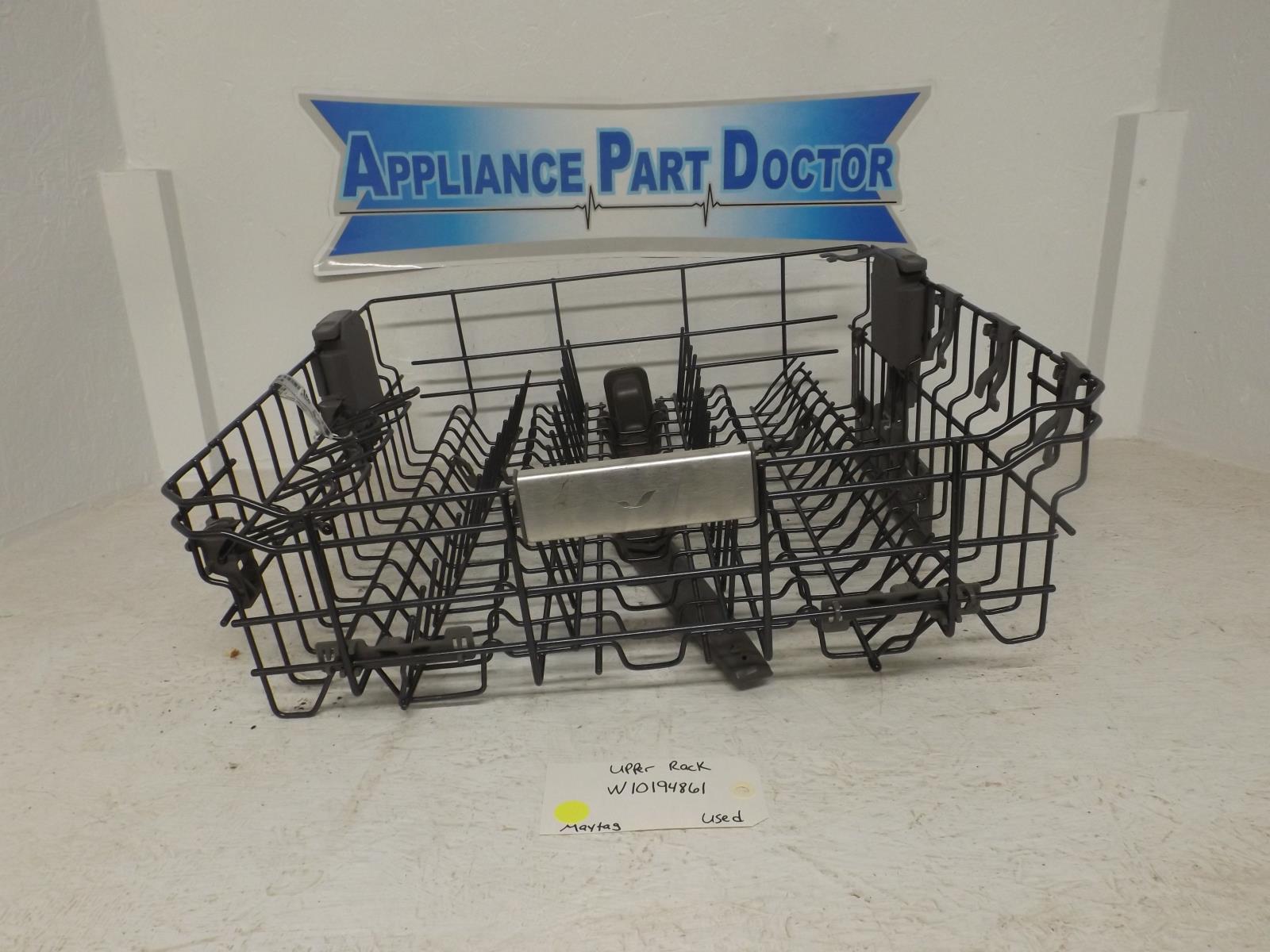 Maytag Dishwasher W10194861 Upper Dish Rack Used Maytag Dishwasher W10194861 Upper Dish Rack Used